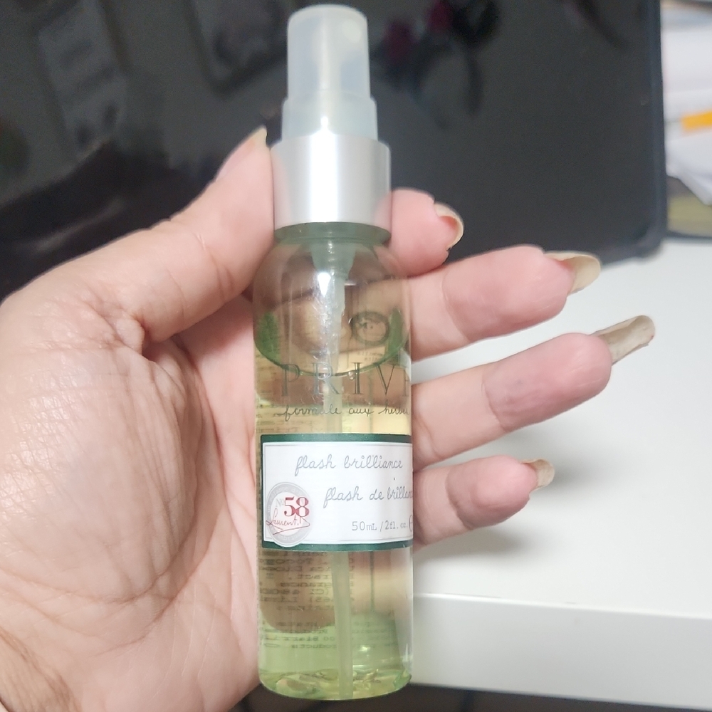 Prive #58 Flash Brilliance herbal blend hair spray - Picture 2 of 5